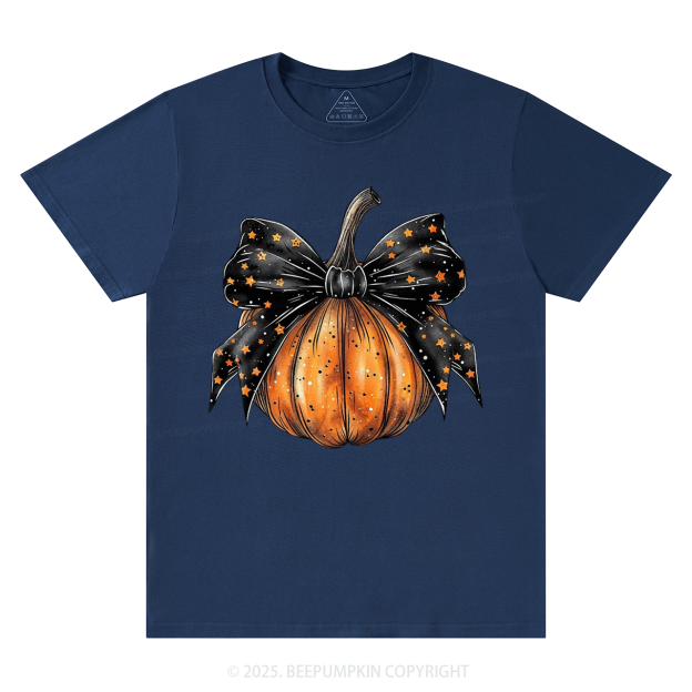 Stars Bow Halloween T-Shirts Beepumpkin
