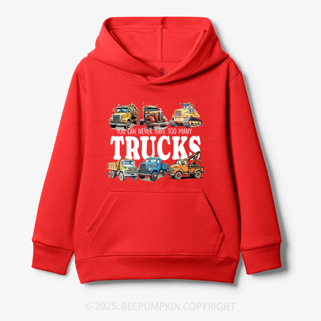 Trucks Kid's Hoodies Beepumpkin 7