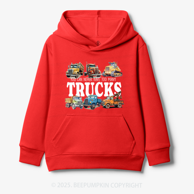 Trucks Kid's Hoodies Beepumpkin 7