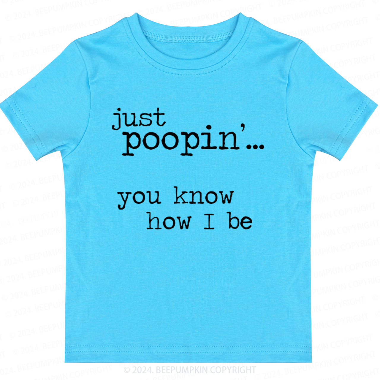 Just Poopin' Toddler&Kids Tees 7