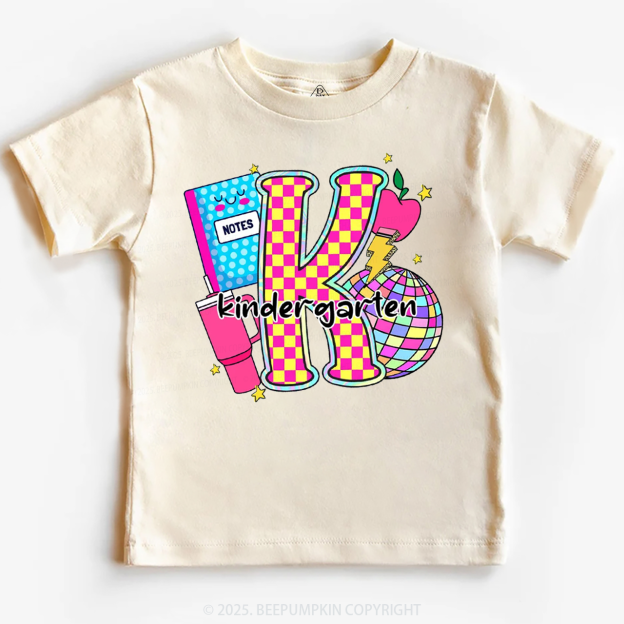 Personalized Grade Glow Collection Toddler&Kid's Tees Beepumpkin