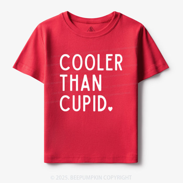 Cooler Than Cupid Toddler&Kid's Tees Beepumpkin
