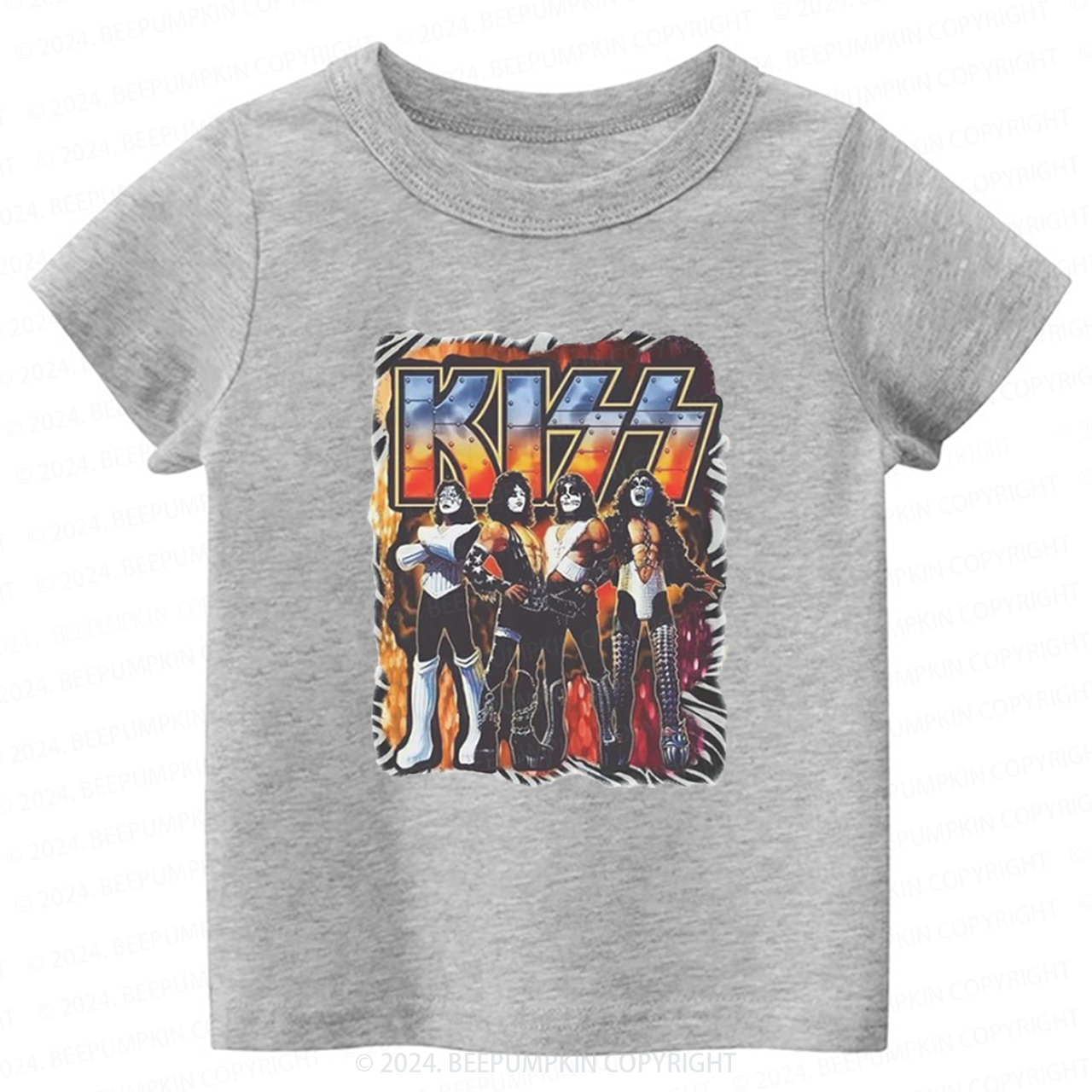 Cool Rock n Roll Band Toddler&Kids Tees 8