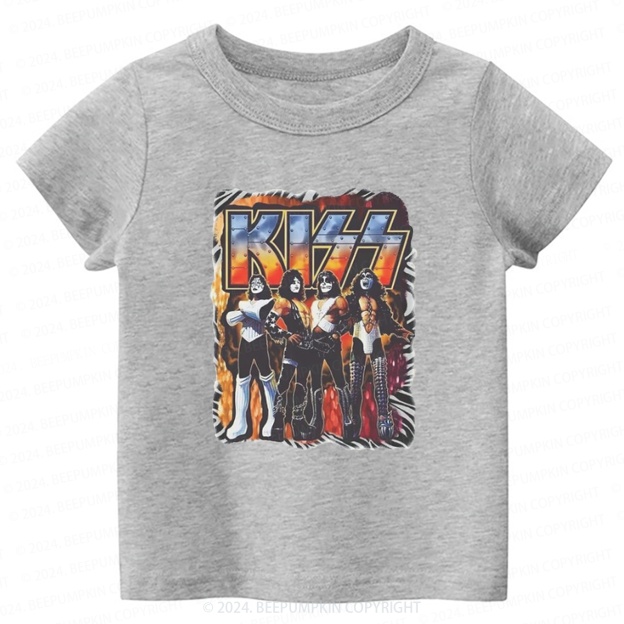 Cool Rock n Roll Band Toddler&Kids Tees 8