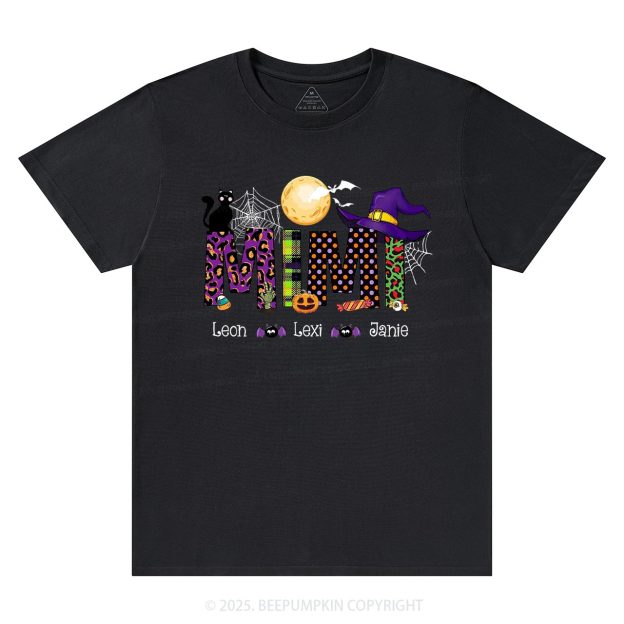 Personalized Mimi Halloween T-Shirts Beepumpkin