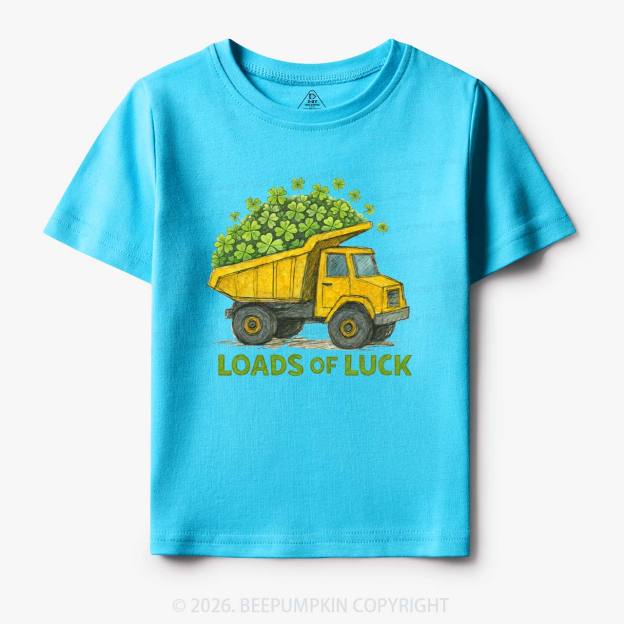 Loads Of Luck St. Patrick's Day Toddler&Kid's Tees Beepumpkin