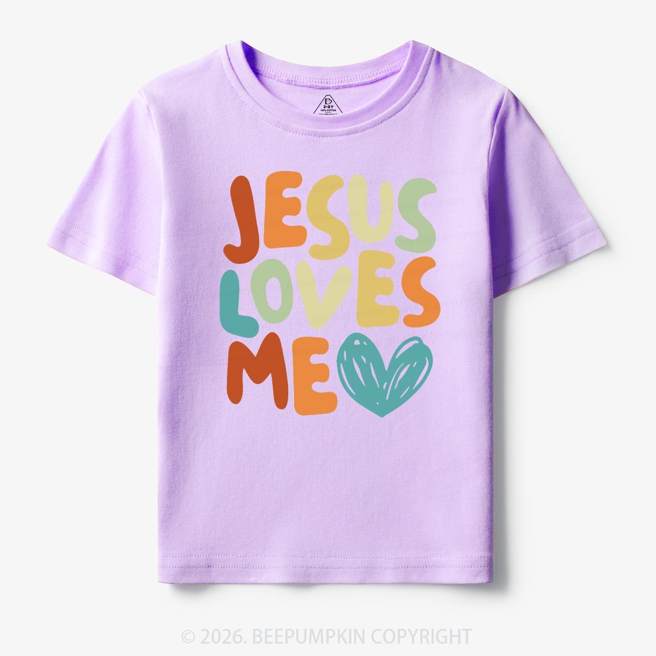 Jesus Loves Me Christian Toddler&Kid's Tees