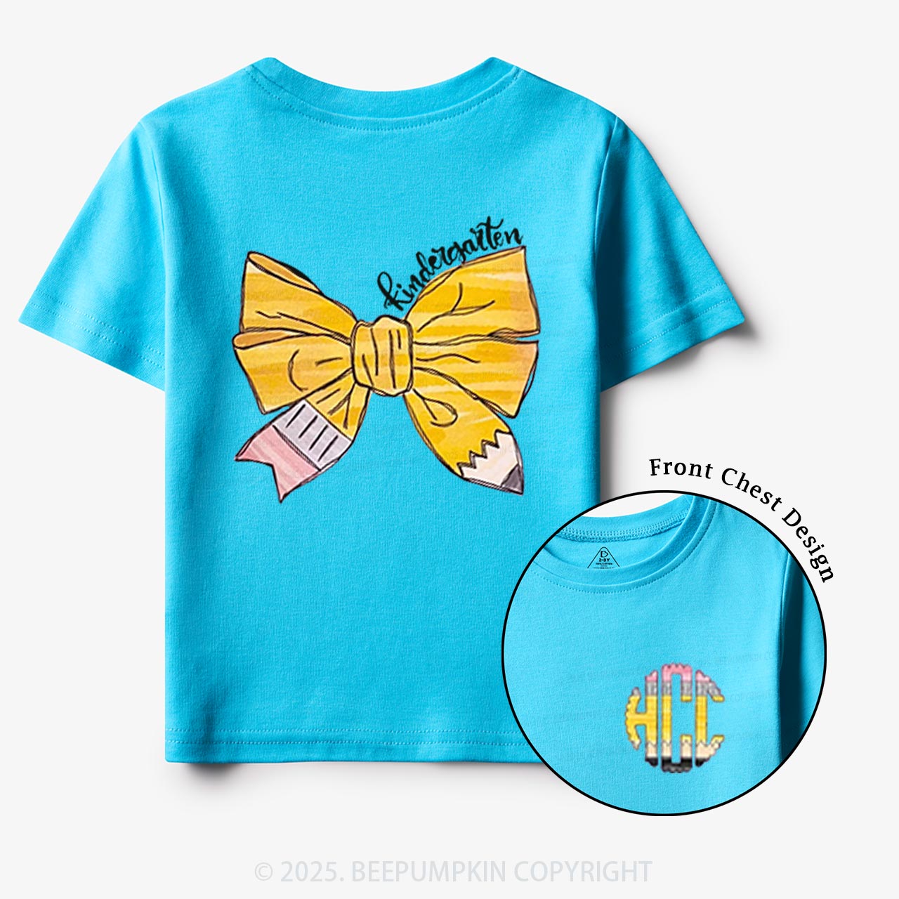 Personalization Girl's Coquette Toddler&Kid's Tees Beepumpkin