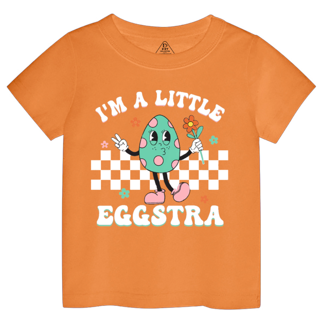 I'm A Little Eggstra Toddler&Kid's Tees Beepumpkin