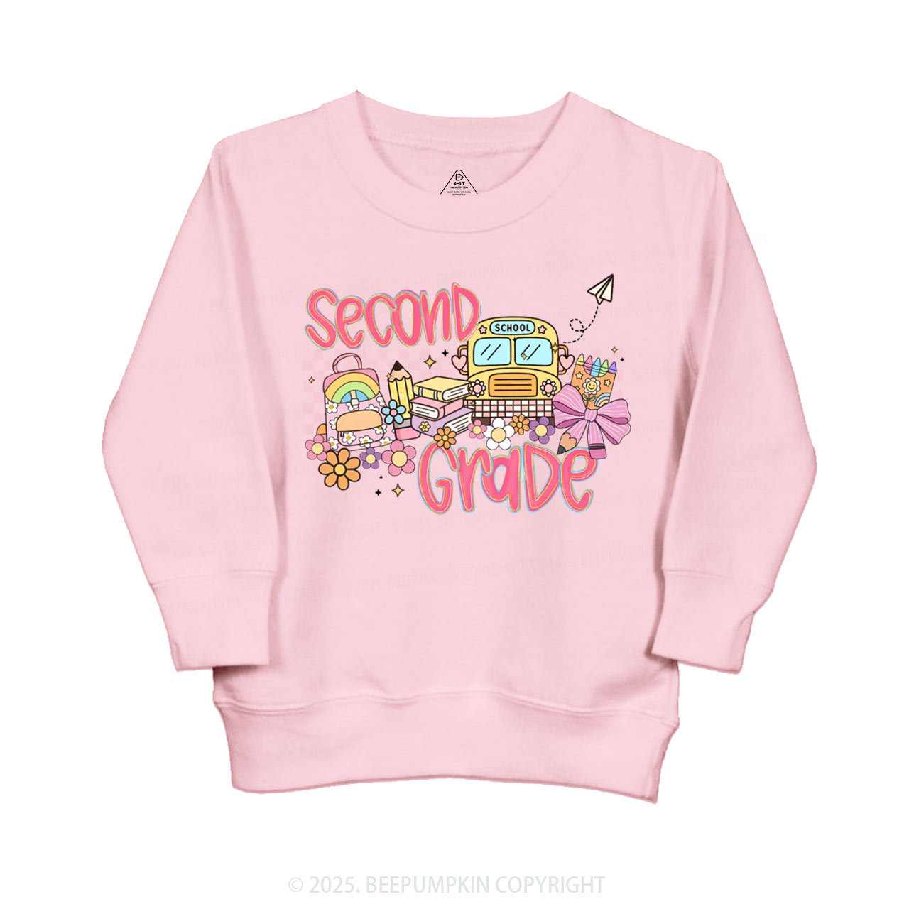 Personalized Happy School Journey Kid's Sweatshirt