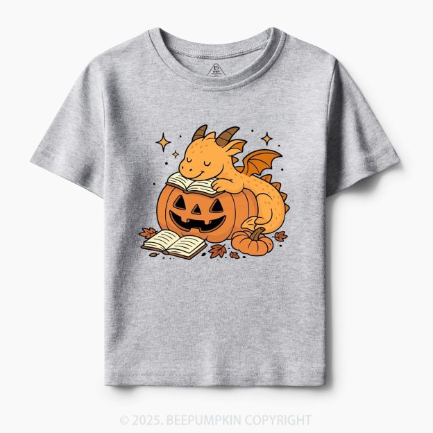 Sleeping Pumpkin Dragon Toddler&Kid's Tees Beepumpkin