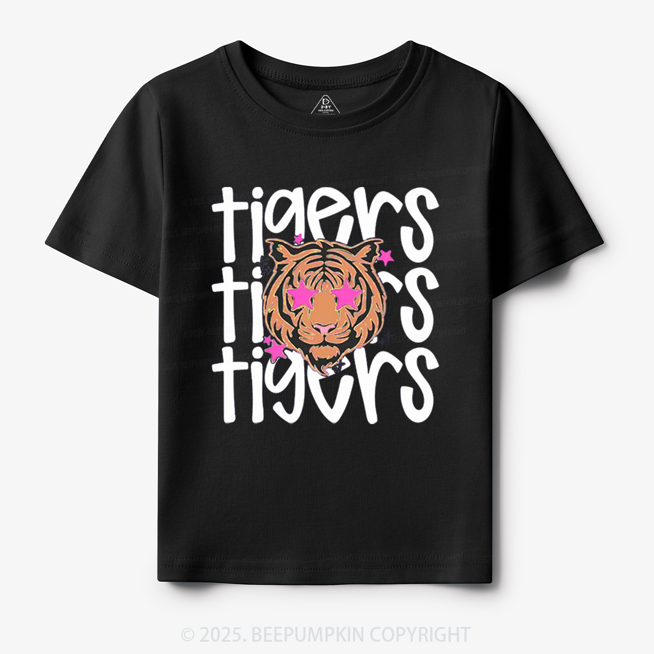 School Mascot Tigers Toddler&Kid's Tees Beepumpkin