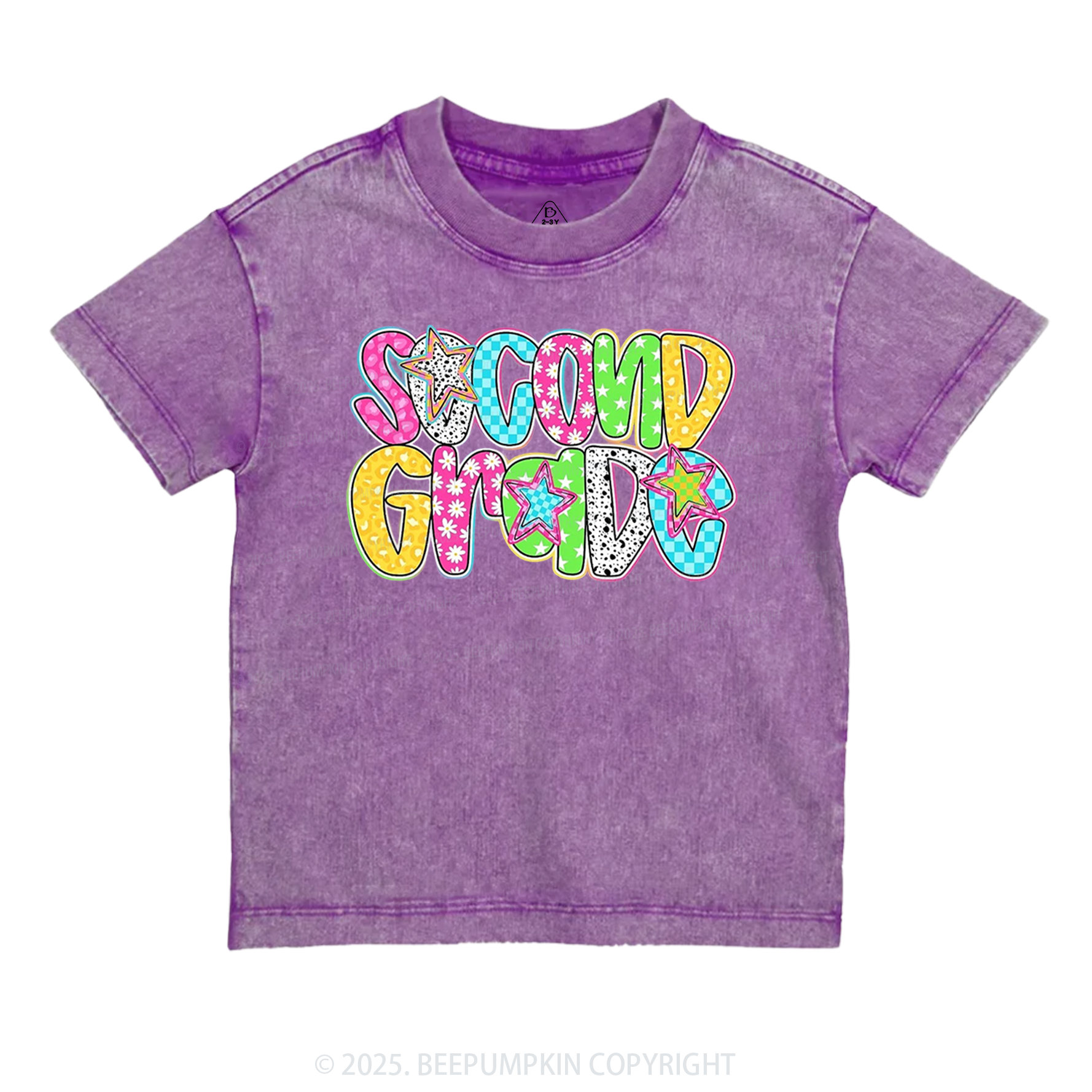 Personalized Grade Glow Up Toddler&Kids Washed Tees