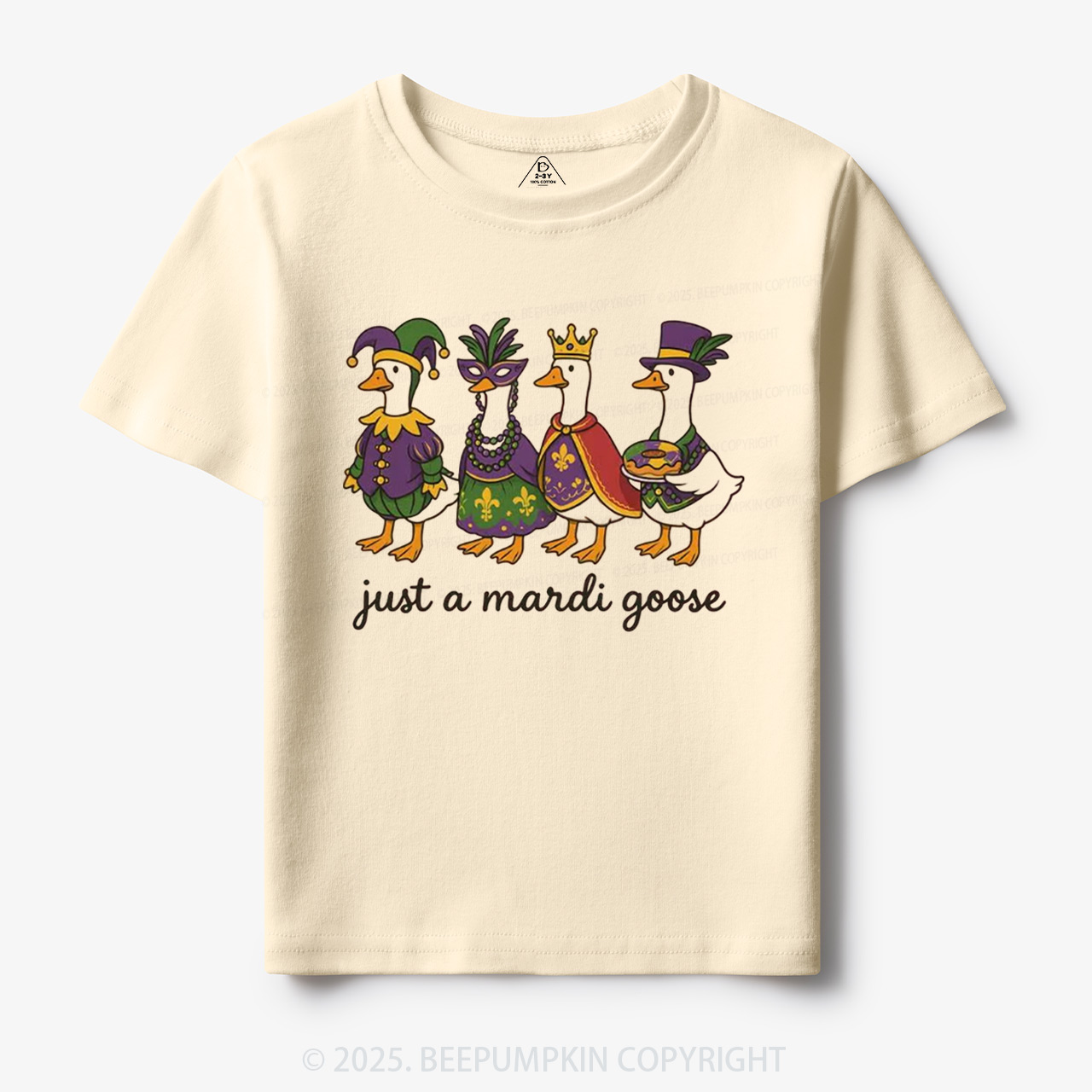 Just A Mardi Goose Toddler&Kid's Tees Beepumpkin