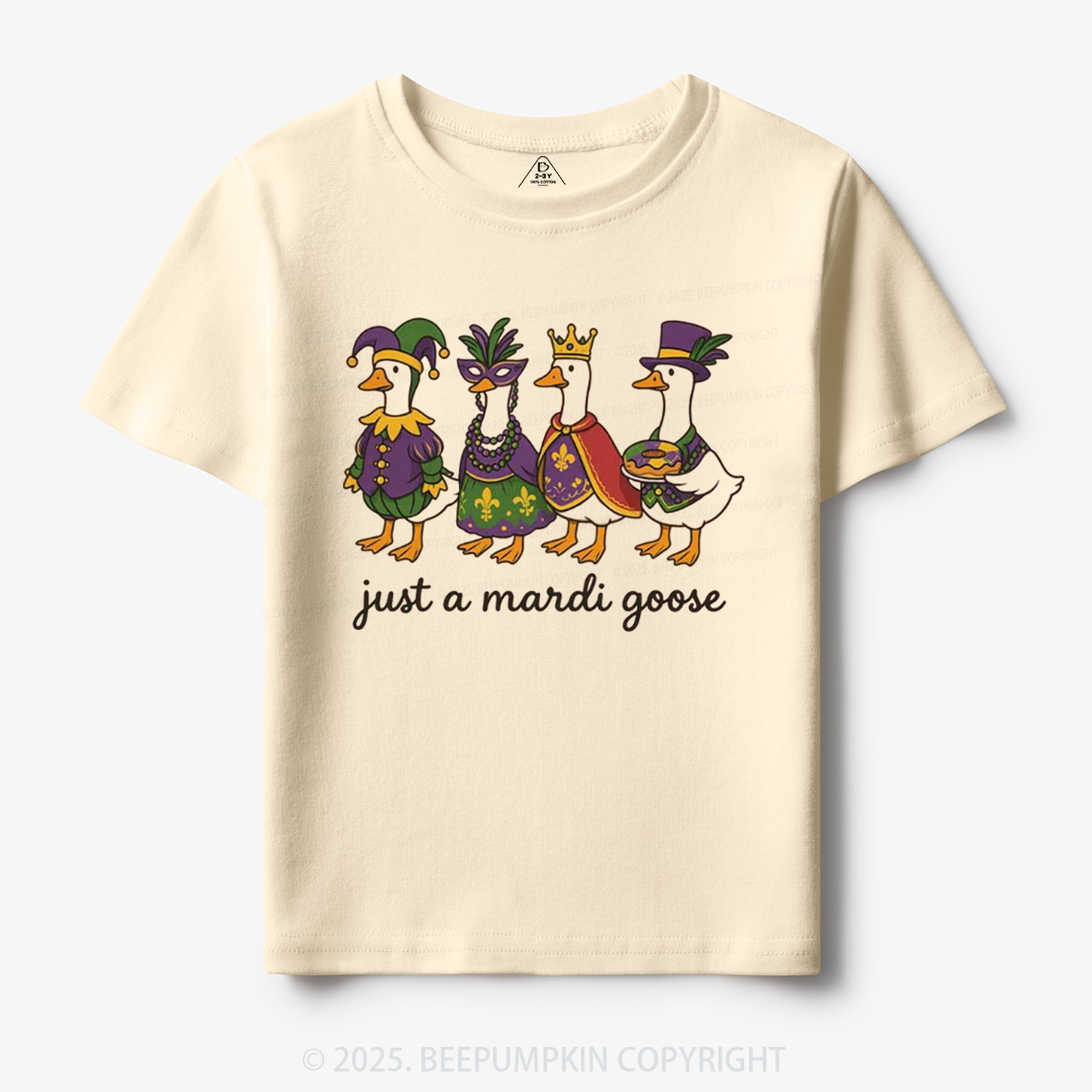 Just A Mardi Goose Toddler&Kid's Tees Beepumpkin