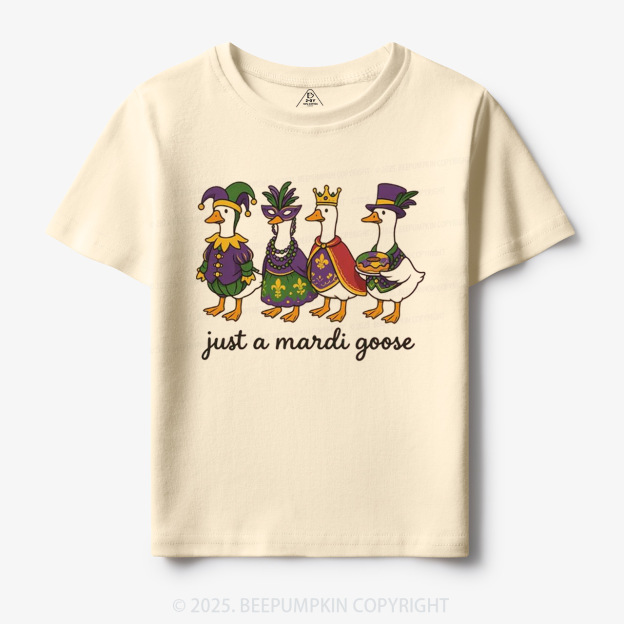 Just A Mardi Goose Toddler&Kid's Tees Beepumpkin