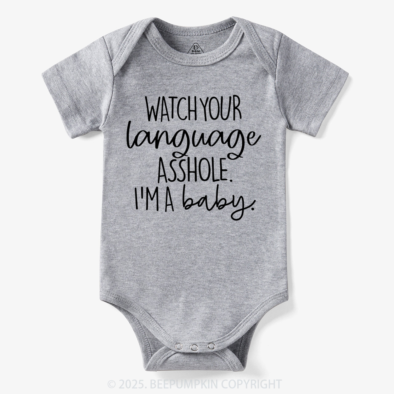 Watch Your Language Bodysuit Beepumpkin 7