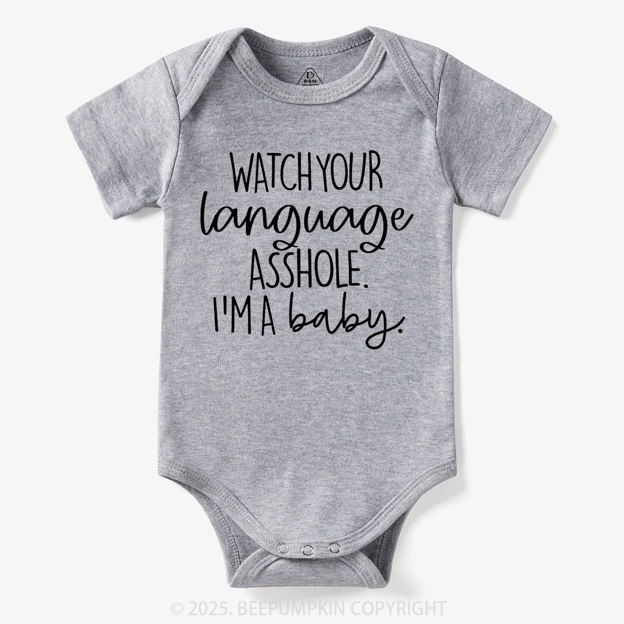 Watch Your Language Bodysuit Beepumpkin 7