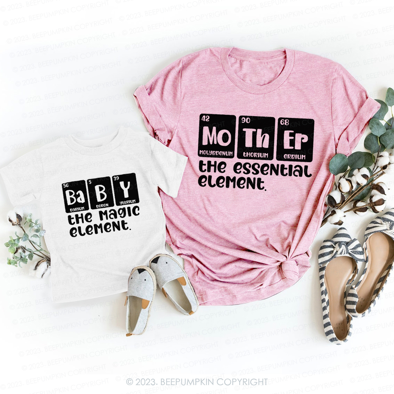 Mother The Essential Element T-Shirts For Mom&Me