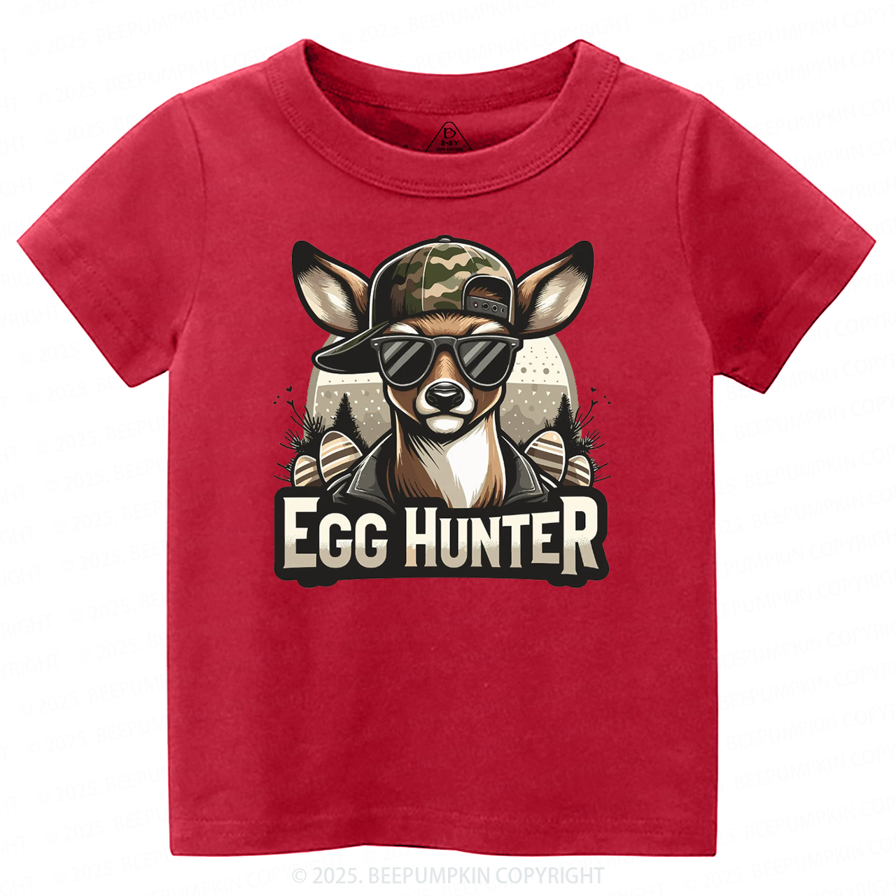 Egg Hunter Toddler&Kid's Tees Beepumpkin