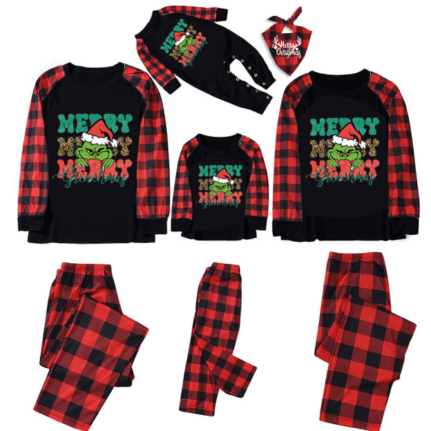 Merry Merry Christmas Family Pajamas