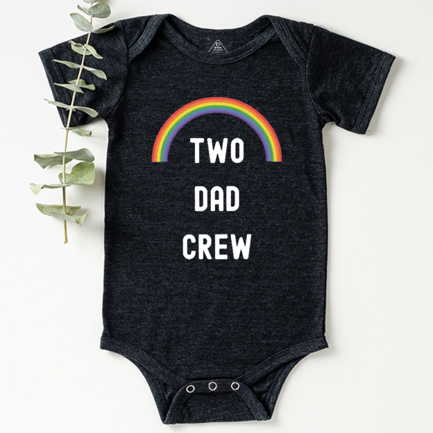 Two Dad Crew LGBTQ Bodysuit Beepumpkin
