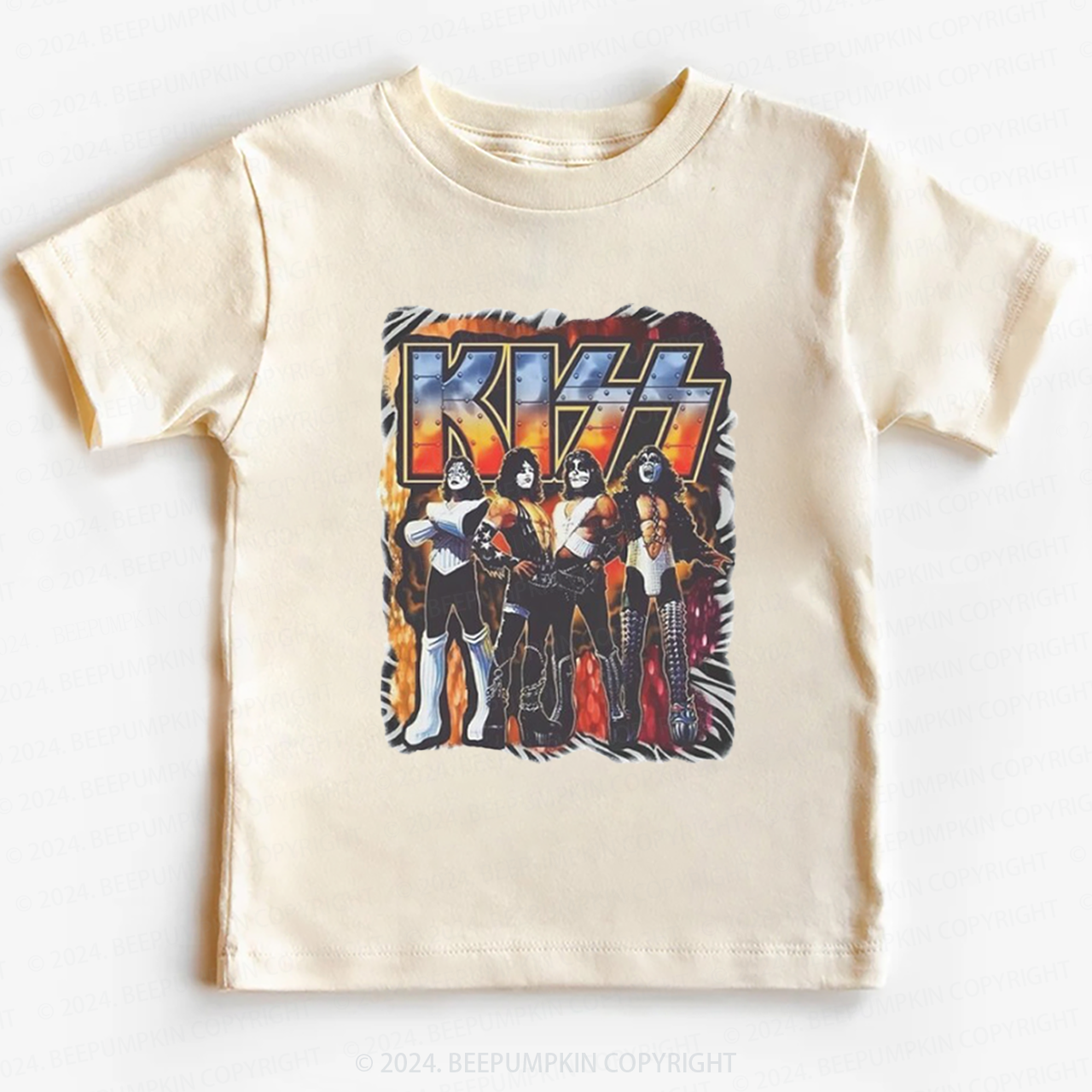 Cool Rock n Roll Band Toddler&Kids Tees 8