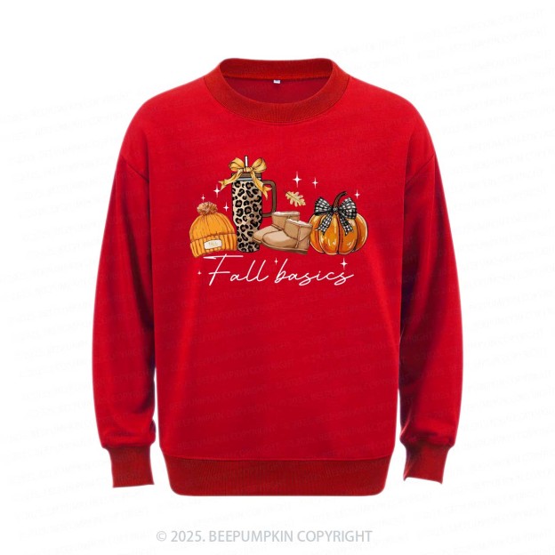  Fall Pumpkin Bow Sweatshirt Beepumpkin 