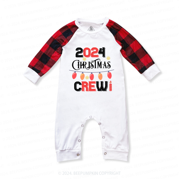 Christmas Crew Matching Pajamas For Family Beepumpkin