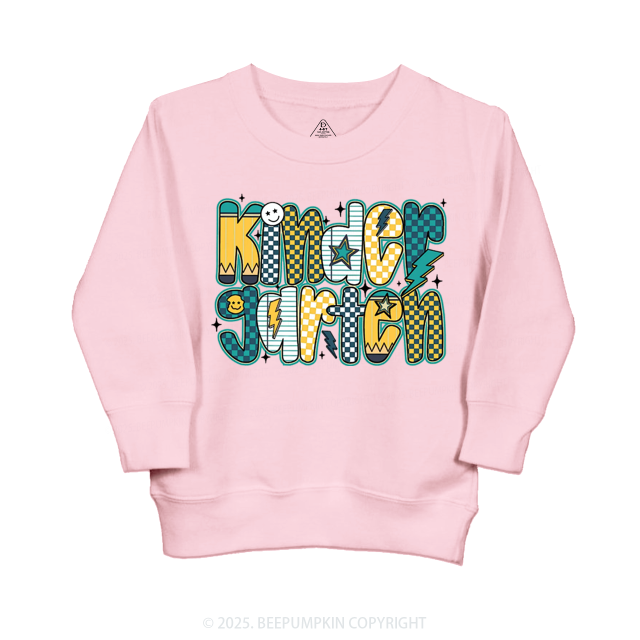 Personalized School Boy Sublimation File Kid's Sweatshirt
