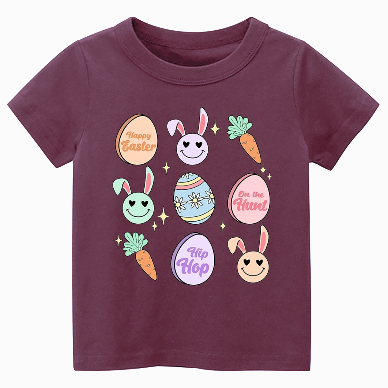 Smiley Bunny Toddler&Kid's Tees Beepumpkin