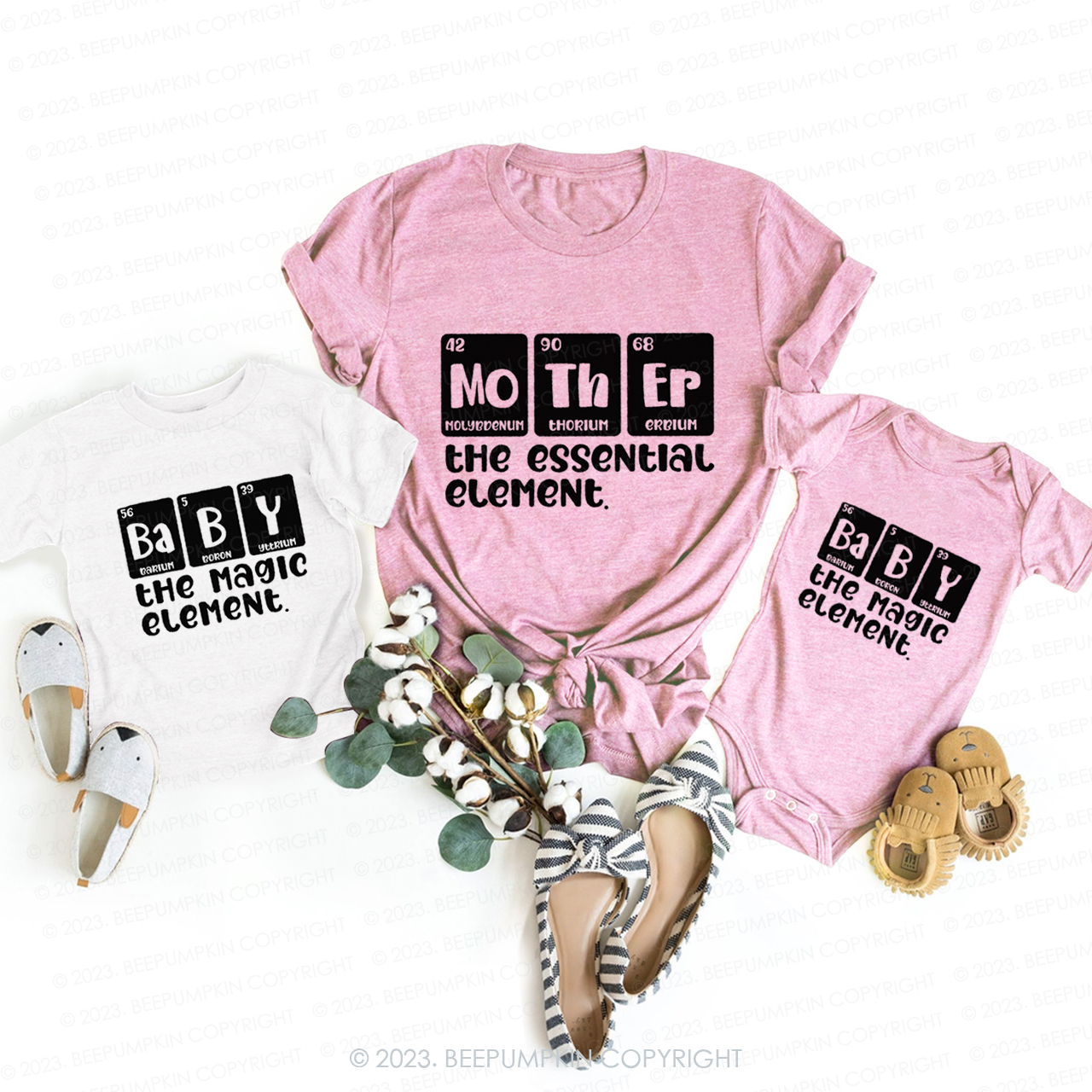 Mother The Essential Element T-Shirts For Mom&Me