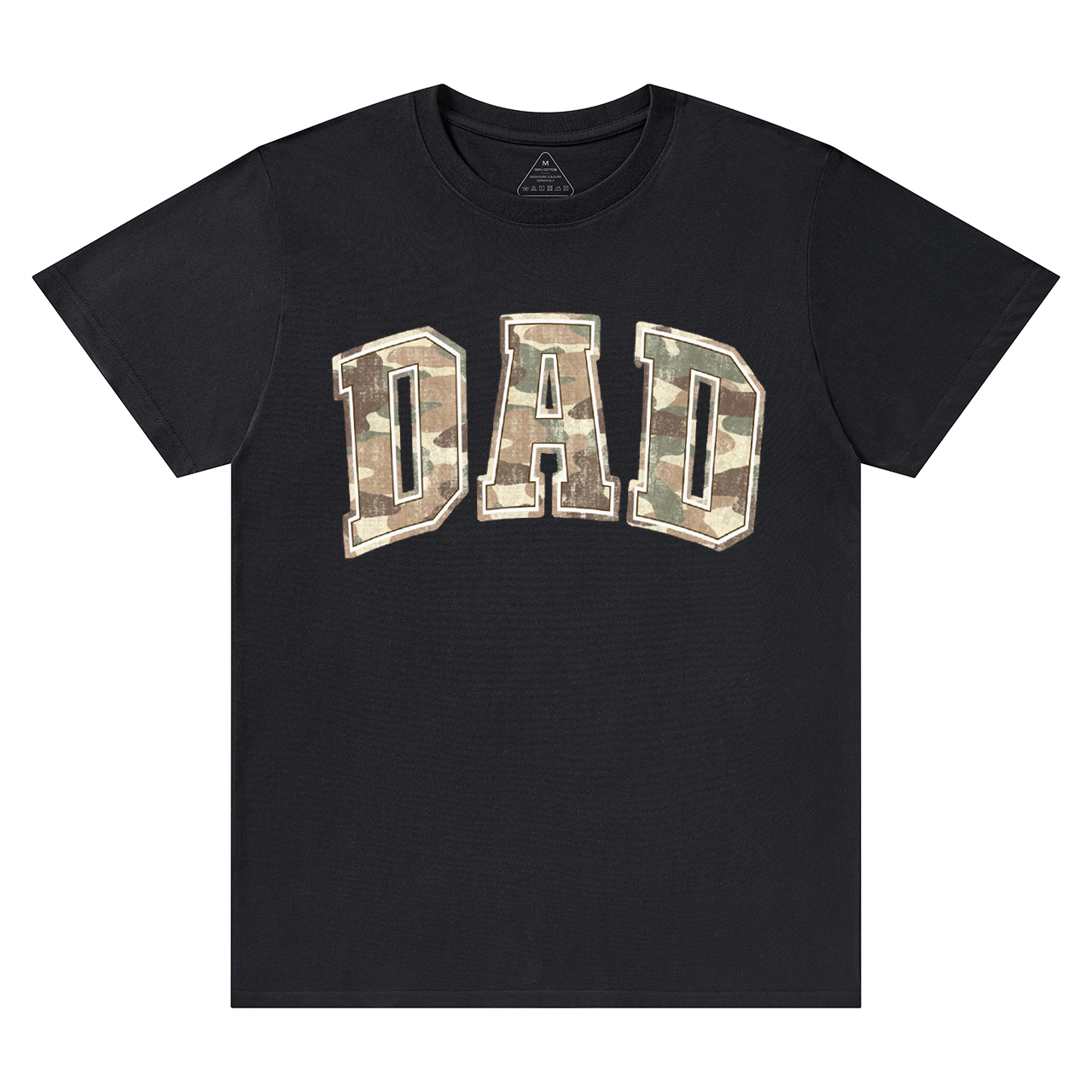 Camouflage Dad T-shirt
