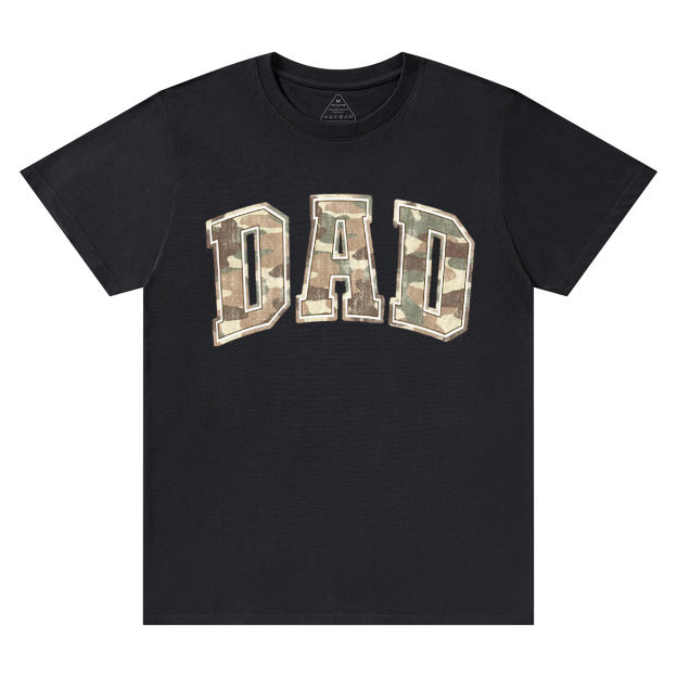 Camouflage Dad T-shirt