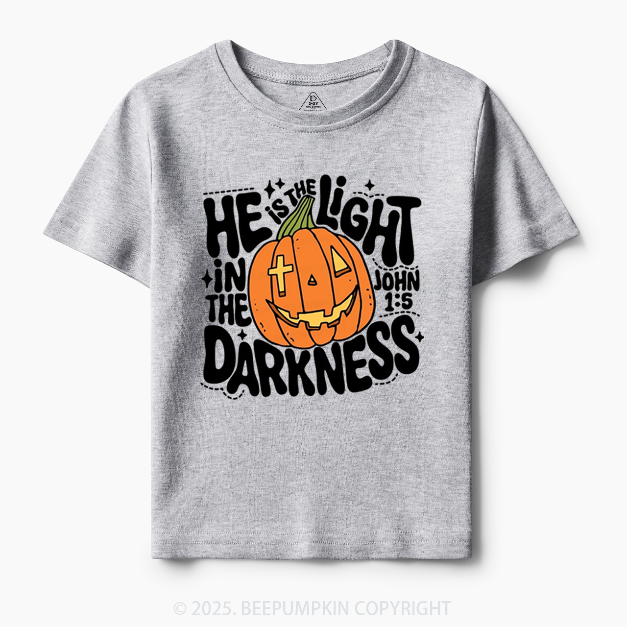 He Is The Light In The Dark Toddler&Kid's Tees Beepumpkin