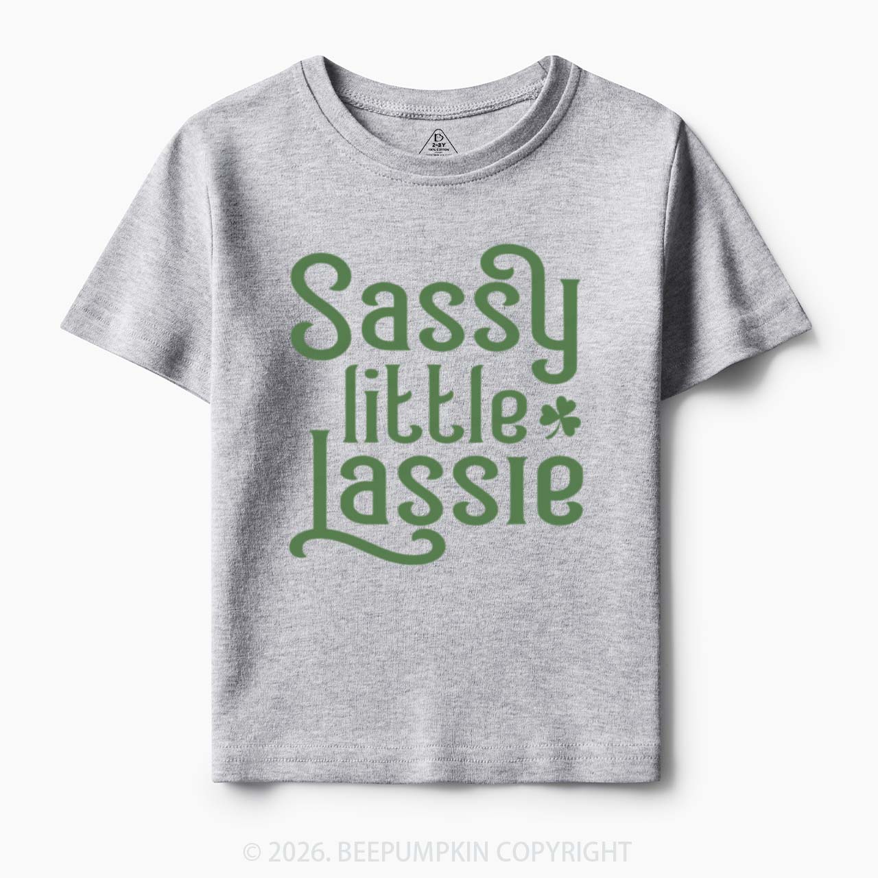 Sassy Little Lassie St. Patrick's Day Toddler&Kid's Tees Beepumpkin