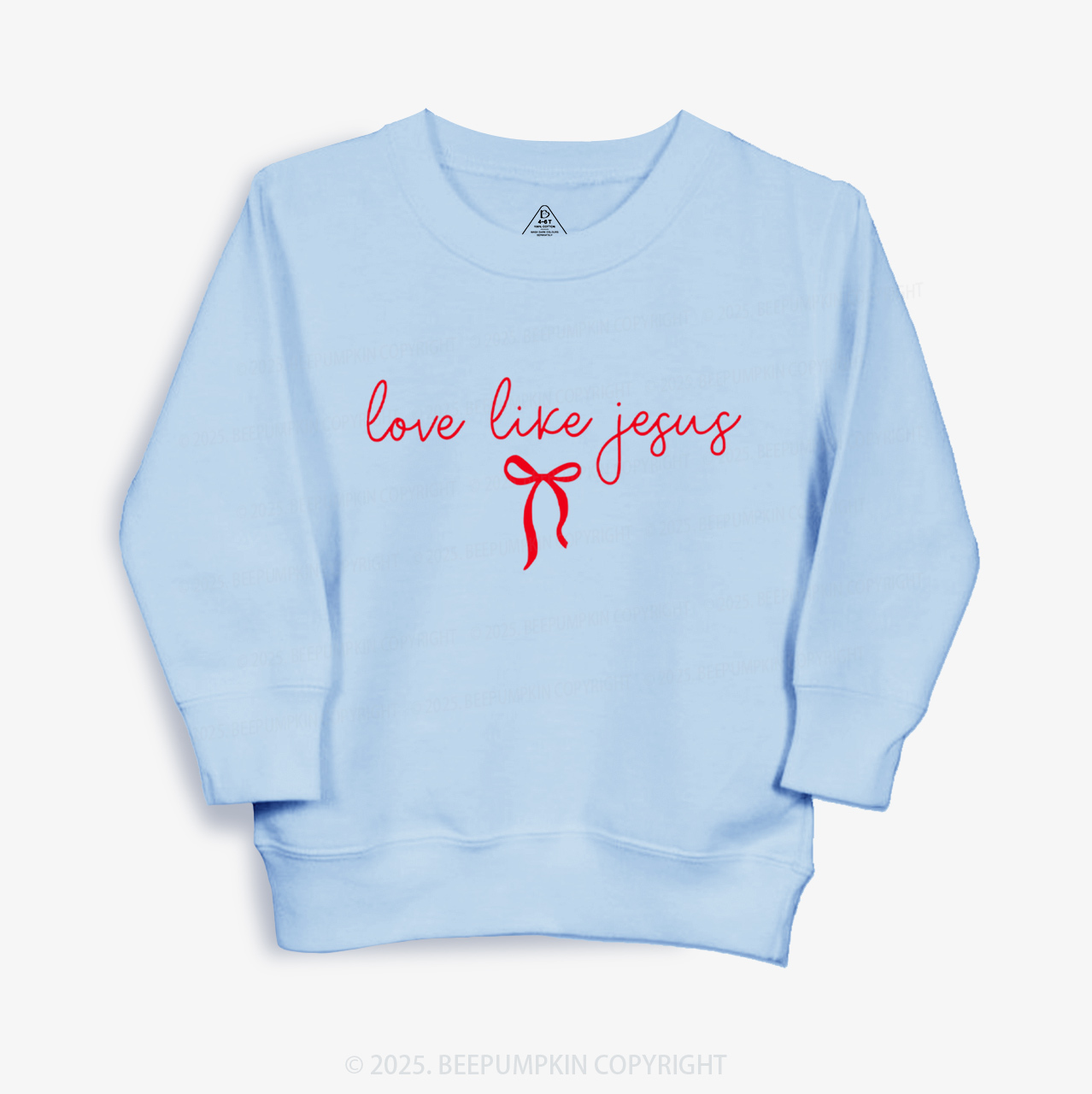 Love Like Jesus Valentine's Day Kid's Sweatshirt