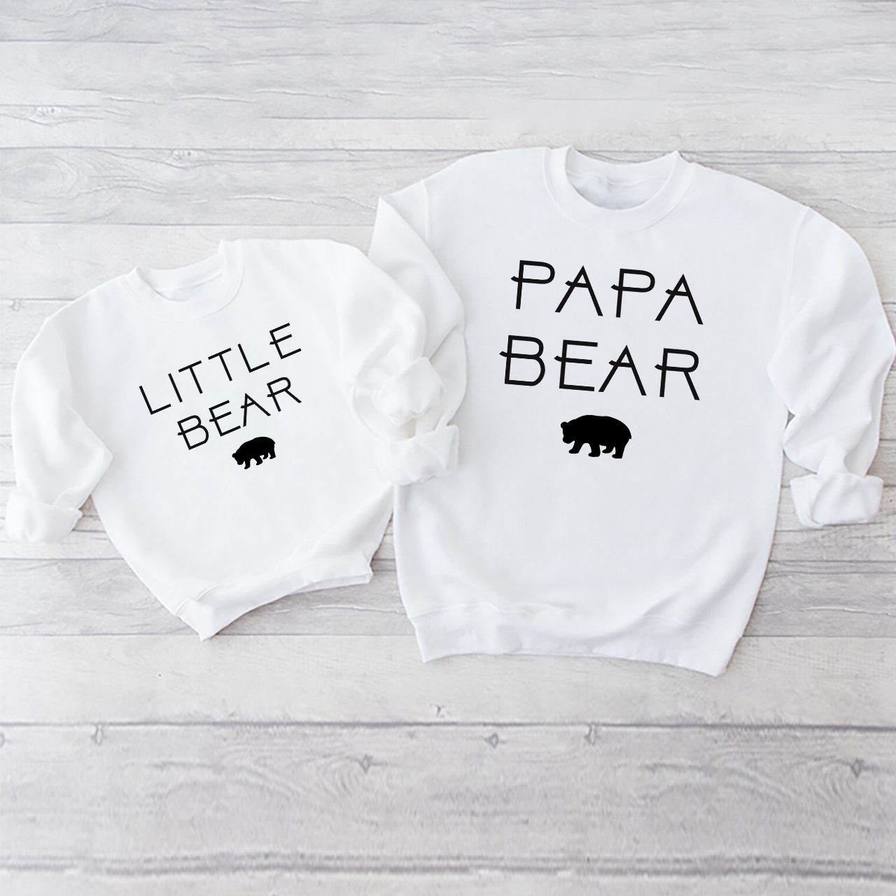 Bear Family Daily Family Matching Sweatshirts