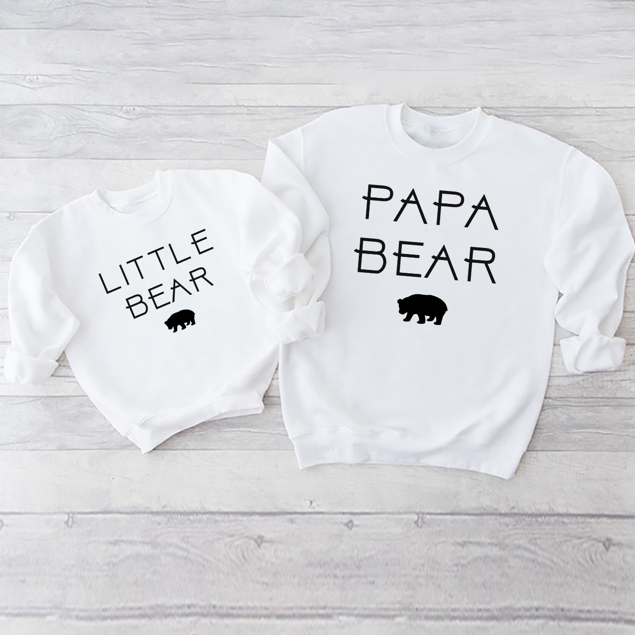 Bear Family Daily Family Matching Sweatshirts