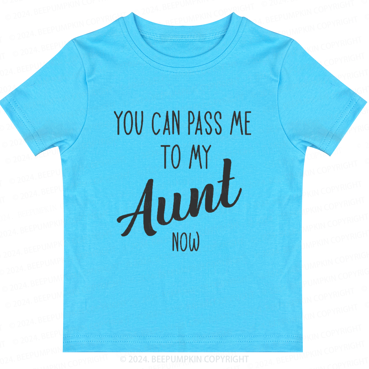 Personalized You Can Pass Me To My Now Toddler&Kids Tees 7