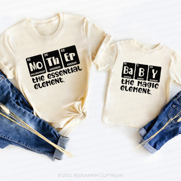 Mother The Essential Element T-Shirts For Mom&Me