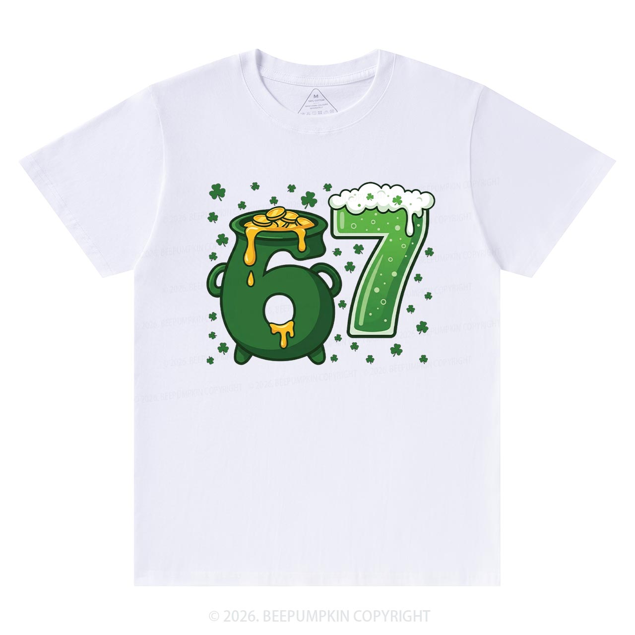 Six Seven St Patrick's Day T-Shirts Beepumpkin