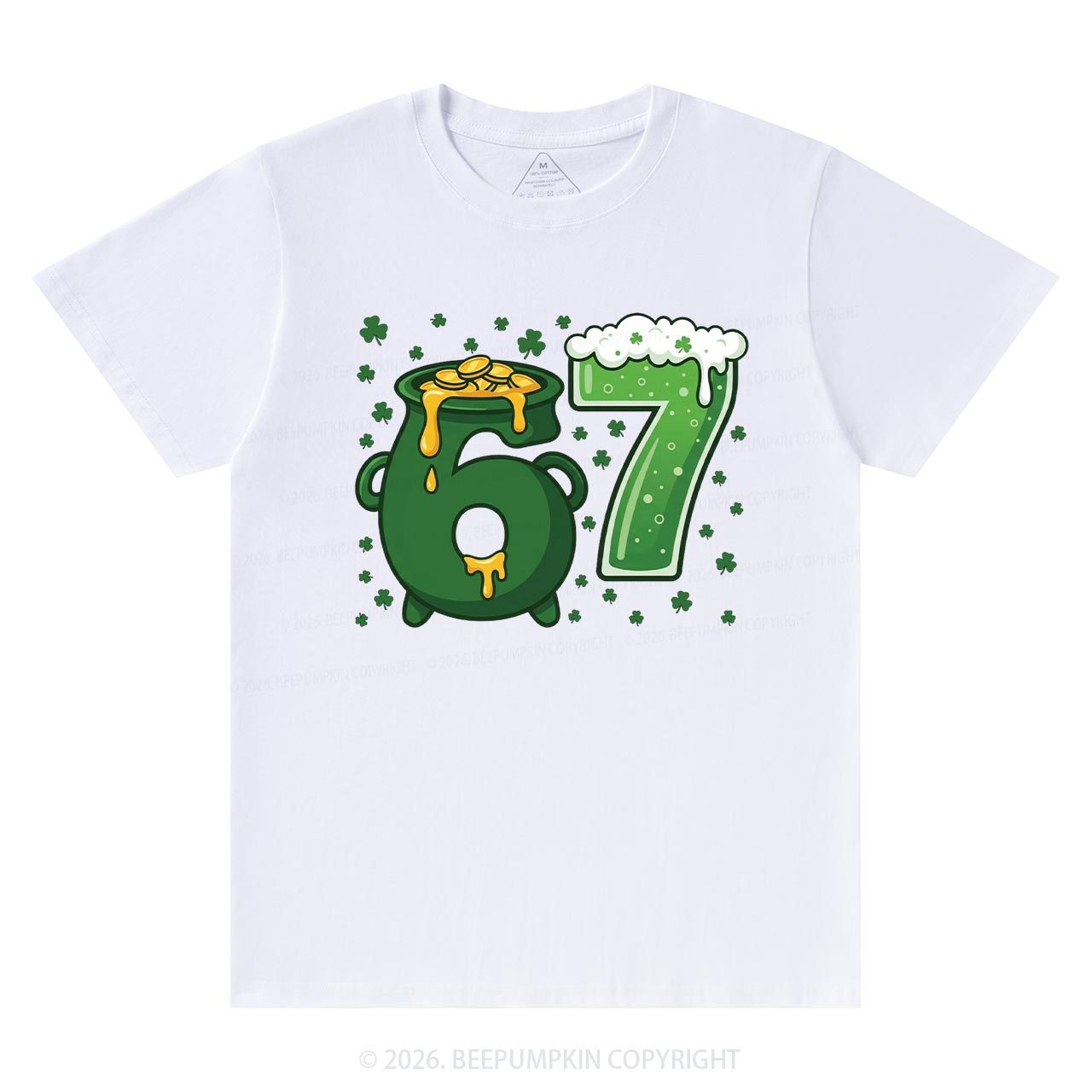 Six Seven St Patrick's Day T-Shirts Beepumpkin