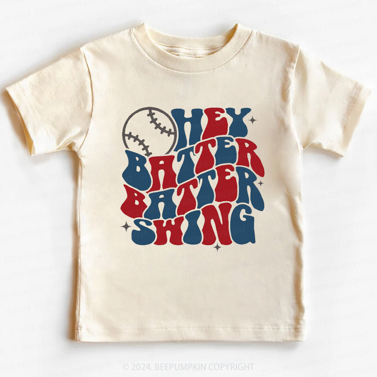Sports Hey Batter Batter Swing Toddler&Kids Tees 