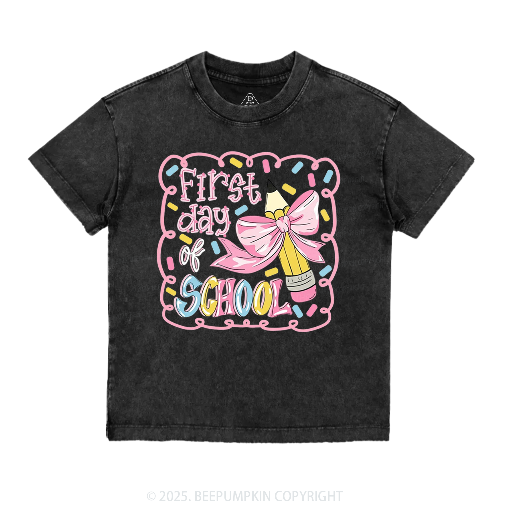 Pencil & Bows Magic Toddler&Kids Washed Tees