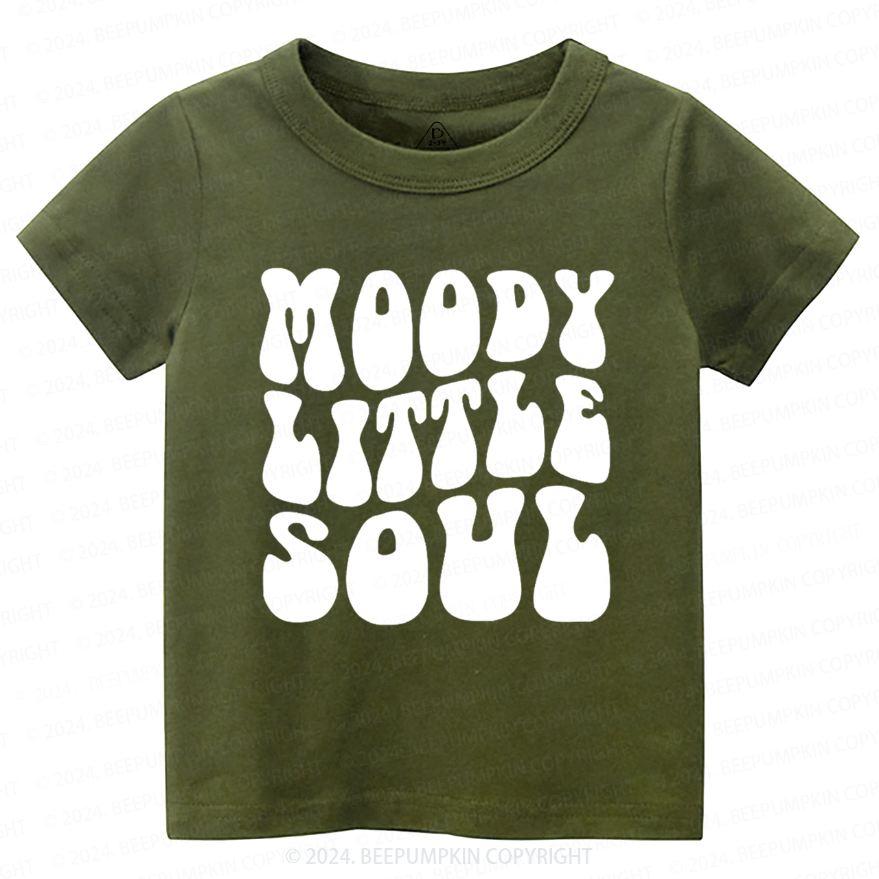 Moody Little Soul Halloween Toddler&Kids Tees