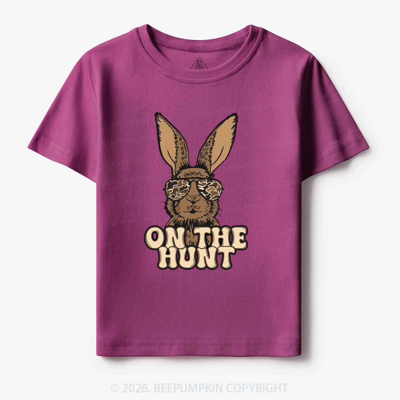 Camo Bunny On The Hunt Toddler&Kid's Tees