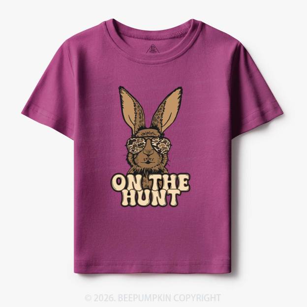 Camo Bunny On The Hunt Toddler&Kid's Tees