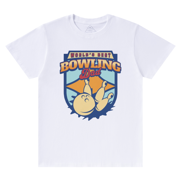 Retro Bowling Dad T-shirt