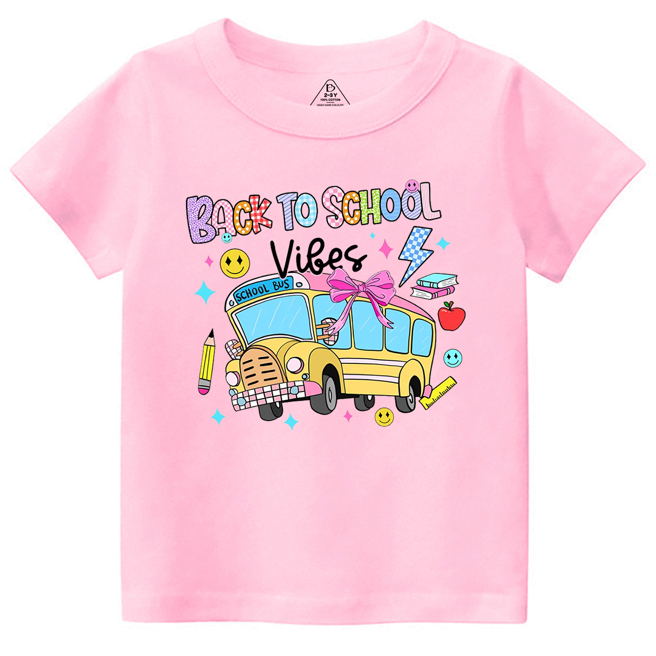 Personalized School Bus Toddler&Kid's Tees Beepumpkin